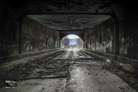 Pa Turn Pike Inside The Tunnel