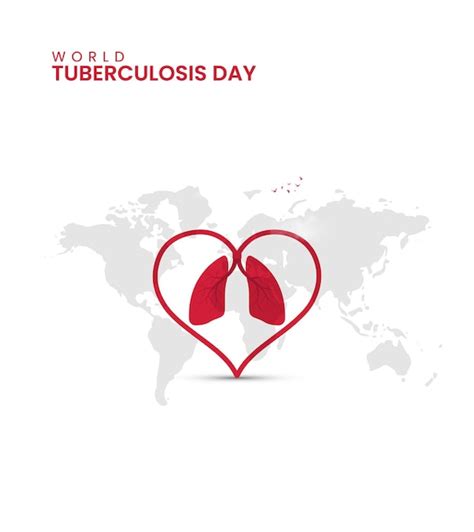 Premium Vector World TB Day World Tuberculosis Day Design For Banner