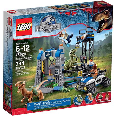 LEGO Jurassic World Raptor Escape Play Set - Walmart.com