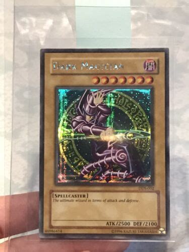 Gem Mint Yu Gi Oh Dark Duel Stories Dark Magician Dds 002 Psa10 BGS 9