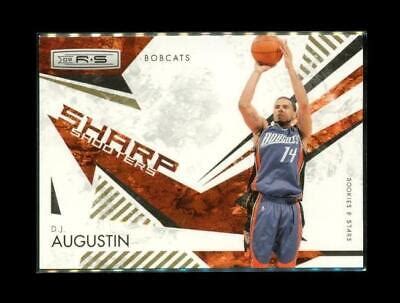 Panini Rookie Star Sharp Shoot Basketball Card Dj Augustin