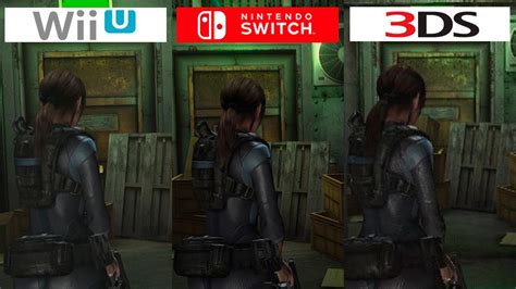 Resident Evil Revelations Switch Vs Wiiu Vs 3ds Graphics Comparison Youtube