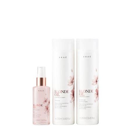 Kit Braé Blonde Oil By Ana Paula Siebert Shampoo 250ml