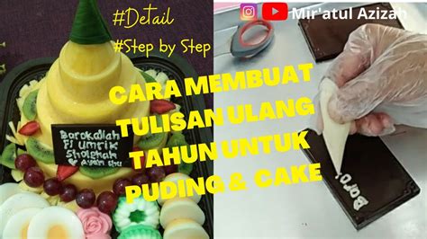 bikin tulisan ulang   cake puding nutripreneur