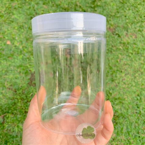 Jual Toples Jar Ml Ekonomis Toples Plastik Kerupuk Bumbu Murah Di