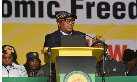 Watch Mbalula Briefs The Media On Outcomes Of The Ancs National Working Committee Meeting