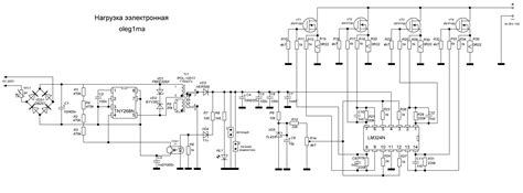 Электронная нагрузка на igbt транзисторах схема