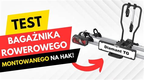 TEST Bagażnika rowerowego na hak DIAMANT TG na stacji diagnostycznej