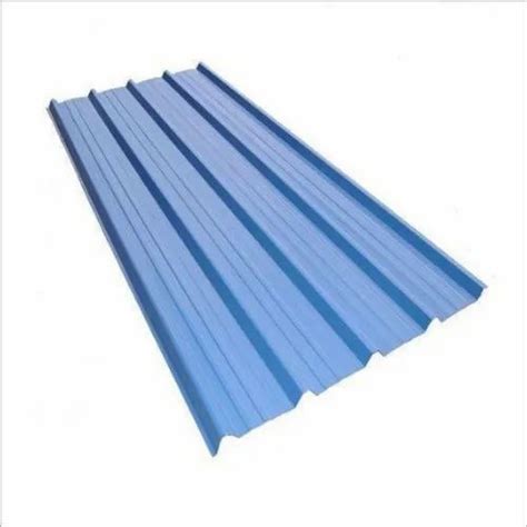 Blue Mild Steel Ms Color Coated Roofing Sheet At Kg In New Delhi