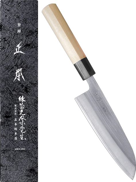 Masamoto Fh Cuchillo Japon S Santoku De Pulgadas In Fabricado