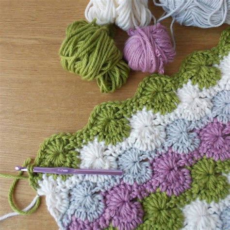 Starburst Stitch Blanket Free Crochet Pattern - Styles Idea