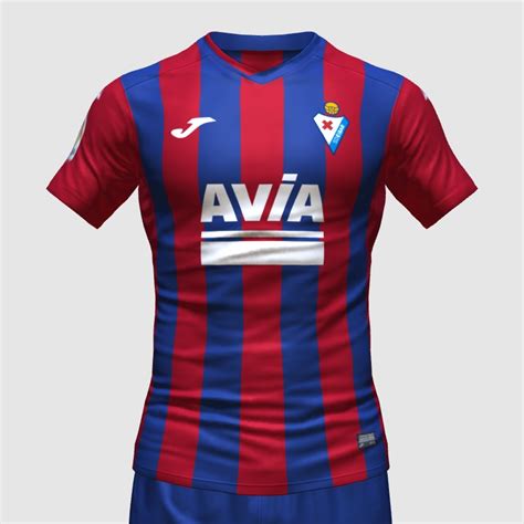 SD Eibar Home FIFA Kit Creator Showcase