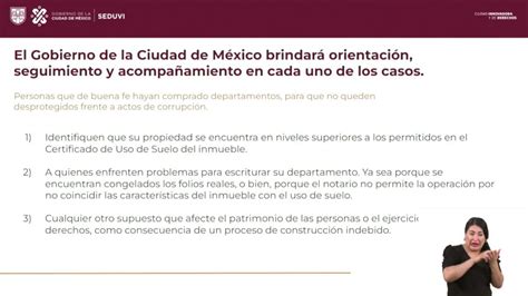 Gobierno De La Ciudad De México On Twitter A Través De Cdmxconsejeria Seduvicdmx Y