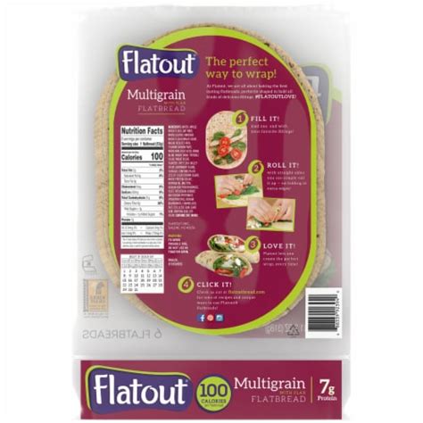 Flatout Multigrain With Flax Flatbread 6 Ct 11 2 Oz Ralphs