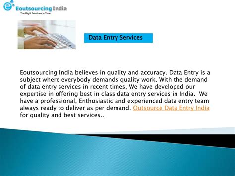 Ppt Outsource Data Entry India Accuracy Guaranteed Powerpoint Presentation Id7689581