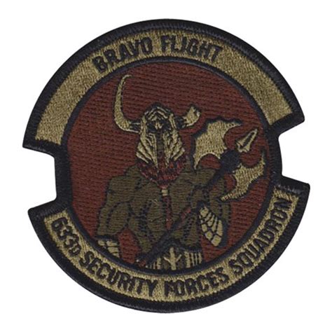 633 SFS Custom Patches 633rd Security Forces Squadron Patch