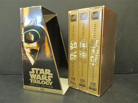 Special Edition Star Wars Trilogy Vhs Box Set Vintage Star Wars