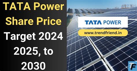 Tata Power Share Price Target 2024 2025 To 2030 Trend Friend