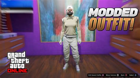 NEW HOW TO CREATE A FEMALE MODDED OUTFIT WITH WHITE JOGGERS GTA 5