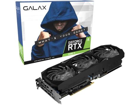 Placa De Vídeo Galax Geforce Rtx 3080 Ti 12gb Gddr6x 384 Bits Serious