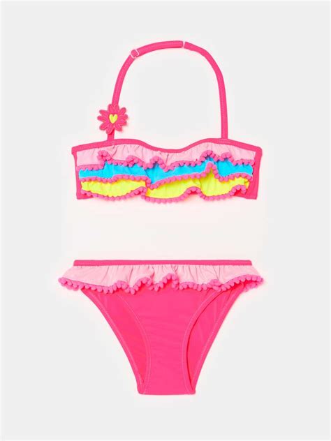 Bikini multicolore à pompons CastelBrands