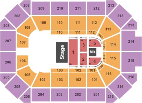 Allstate Arena Tickets In Rosemont Illinois Allstate Arena Seating