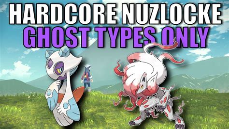 Pokemon Legends Arceus Hardcore Nuzlocke Ghost Types Only Part