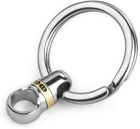 Fegve Swivel Key Rings For Keychains Titanium Key Ring Jump Rings