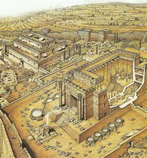 Onde Ficava O Templo De Salomão - Possível reconstrução do templo e do palácio de Salomão em Jerusalém.