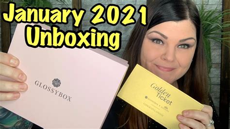 Glossybox January 2021 Beauty Box Unboxing Coupon Code YouTube