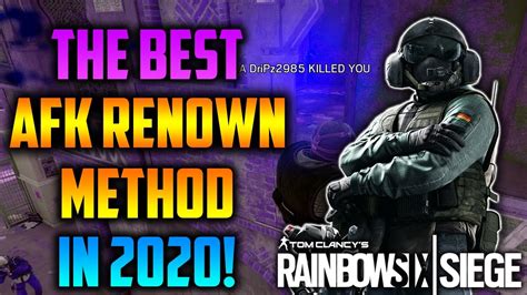 The Best R Afk Renown Farm Method Renown A Week Youtube