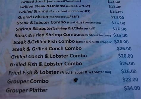 Typical Bahamas Menus Bahamas Food Guide