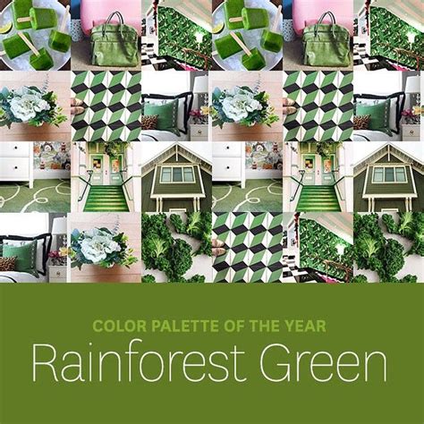 BHG Color Palette of the Year - Rainforest Green | Color, Color palette ...