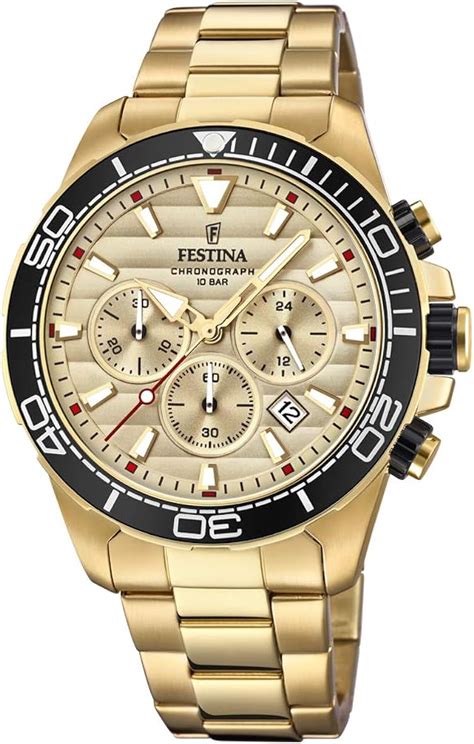 Mejores Relojes Festina Dorados De Hombres Mes