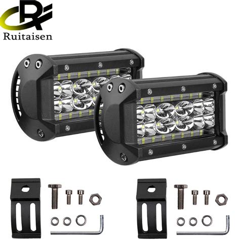 Ruitaisen Inch W Led Work Light Bar For Tractor Boat Off Road Led