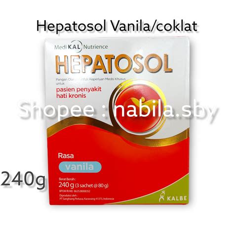 Jual HEPATOSOL 240 G Shopee Indonesia