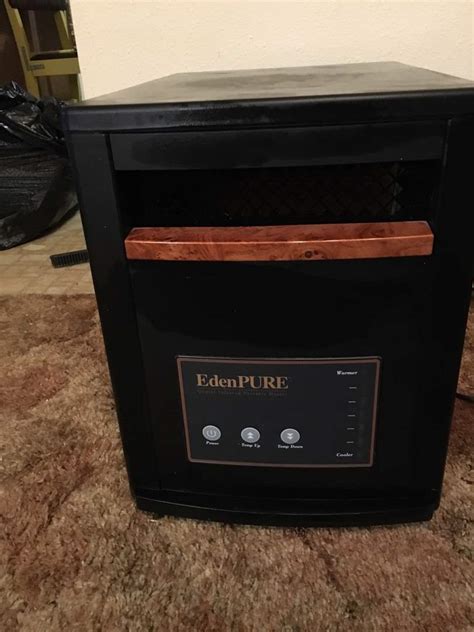 Lot #30- EdenPURE Quartz Infrared Portable Heater, Model# 1000XL, Works Great ...