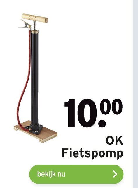 Ok Fietspomp Aanbieding Bij Gamma