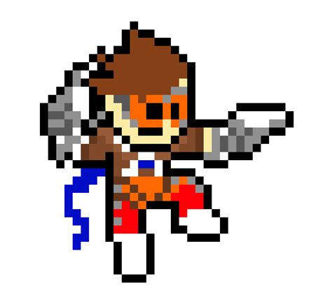 Tracer Pixel Art By Nikkomarston On Deviantart