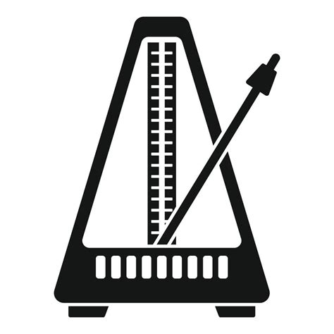 Metronome Icon Simple Style 14522225 Vector Art At Vecteezy