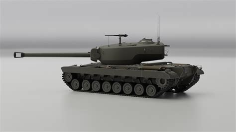 T30 American heavy tank | CGTrader