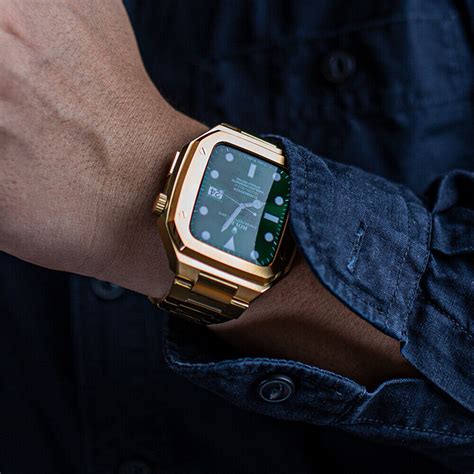 Bransoleta Stalowa Z Etui Do Apple Watch Se Mm R Owe Z Oto