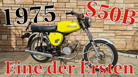 Originallackfetischist Das Erste Baujahr Der Simson S Youtube