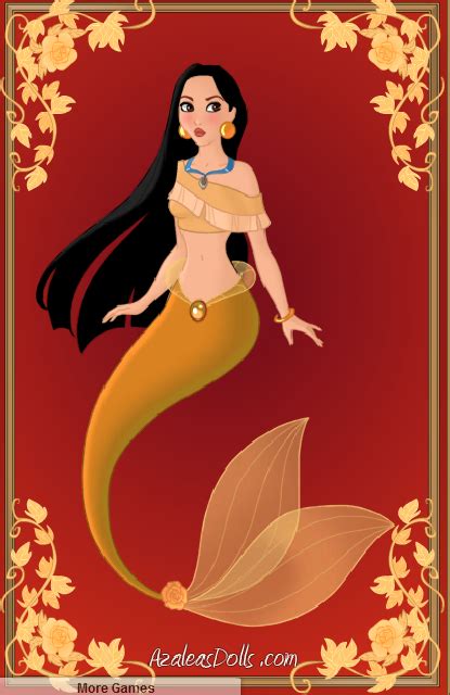 Pocahontas as a Mermaid by anyssa181 on DeviantArt