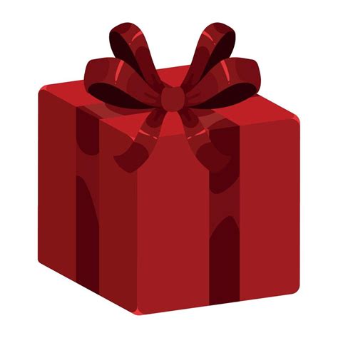 Red Gift Box Present 14015509 Vector Art At Vecteezy