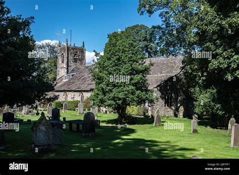 St Marys Church Long Preston North Yorkshire Stock Photo Alamy