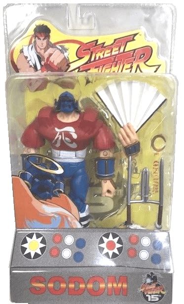 SOTA Toys Street Fighter Round 1 Sodom Action Figure