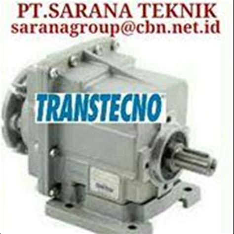 Jual TRANSTECHO GEARBOX GEAR MOTOR REDUCER PT SARANA TEKNIK Jakarta