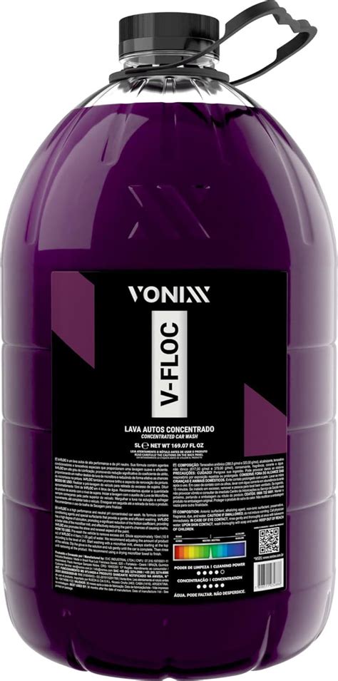 V Floc Lava Autos Concentrado 5L Vonixx Bond Tintas