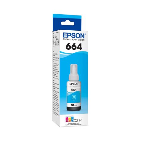 Botella De Tinta Cian Epson Syscaribe Soluciones